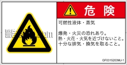 GF0315203　可燃性物質