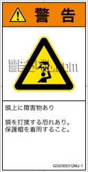 GG0305312　頭上に障害物