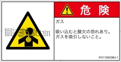 IF0115003　有毒ガス/窒息