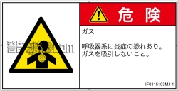 IF0115103　有毒ガス/窒息