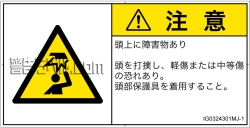 IG0324301　頭上に障害物