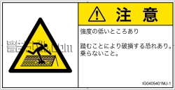 IG0405401　強度の弱い屋根