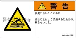 IG0405402　強度の弱い屋根