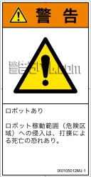 IX0105012　一般的な警告