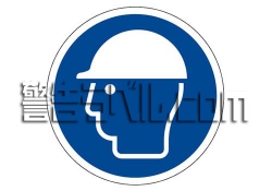 IY03　頭部の保護具を着用